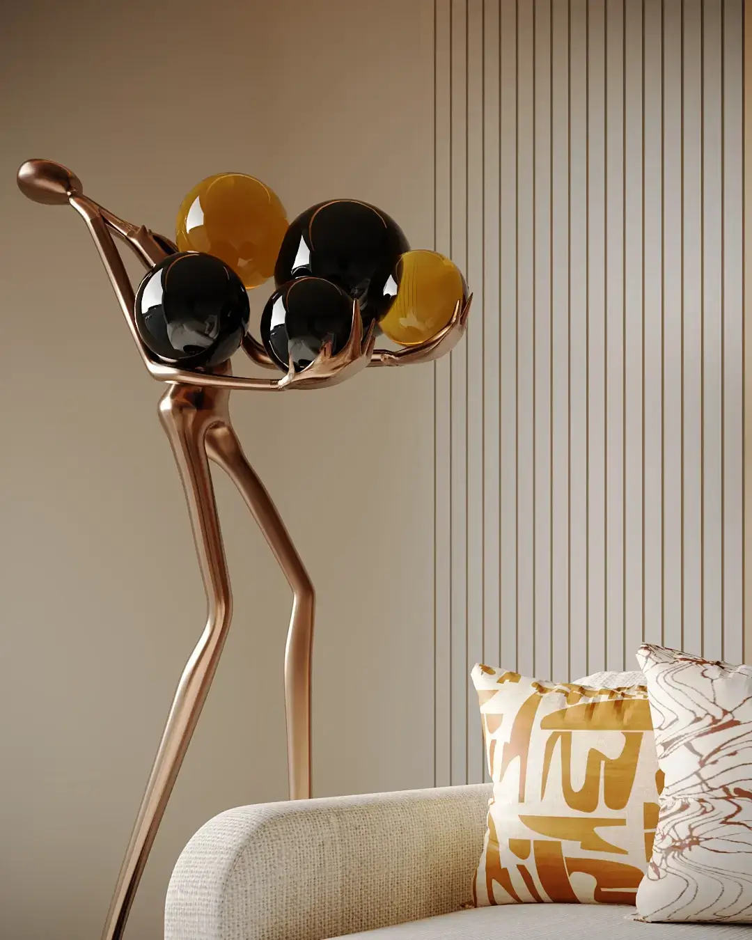 Projet salon moderne